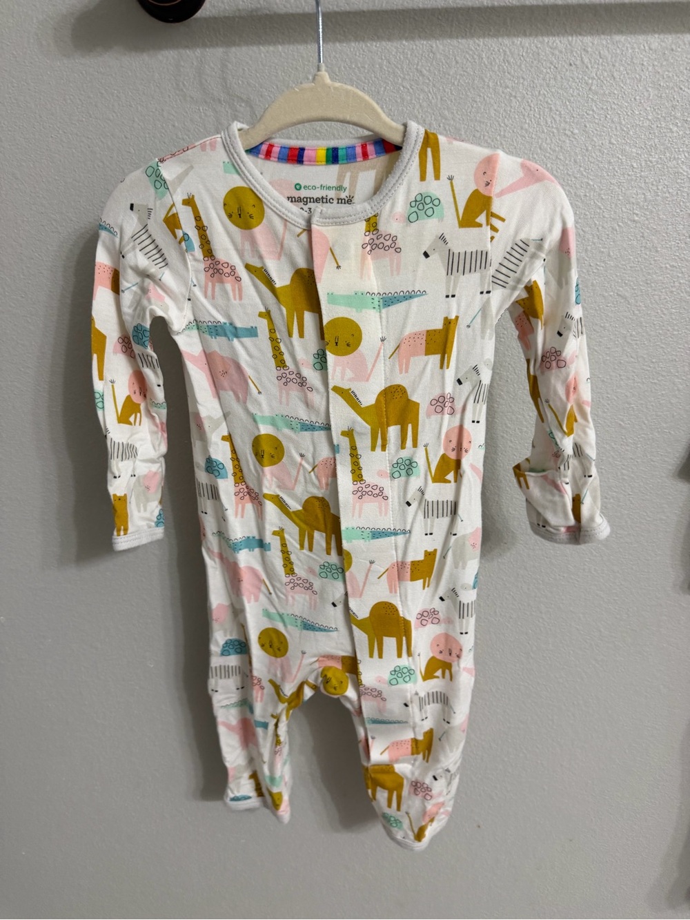 magnetic me Animal Print Romper 0-3 months